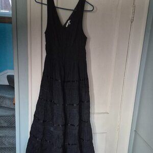Sapogee Long Black Dress